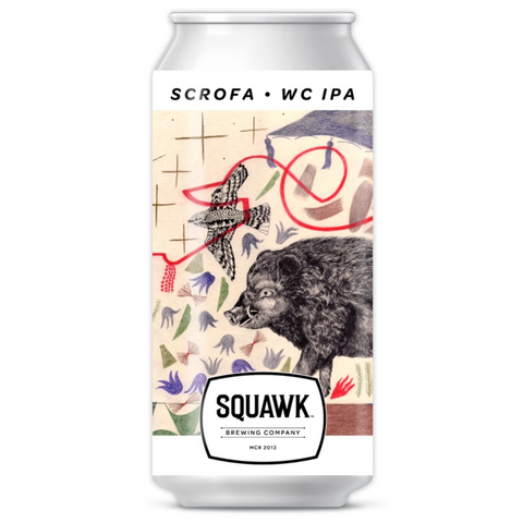 Squawk 'Scrofa' West Coast IPA 6.5% 440ml