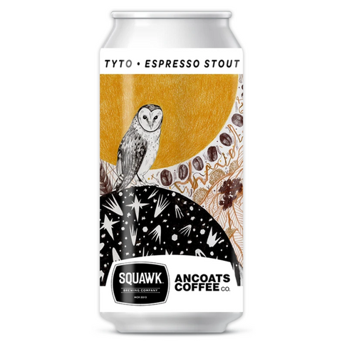 Squawk 'Tyto' Espresso Stout 6.2% 440ml