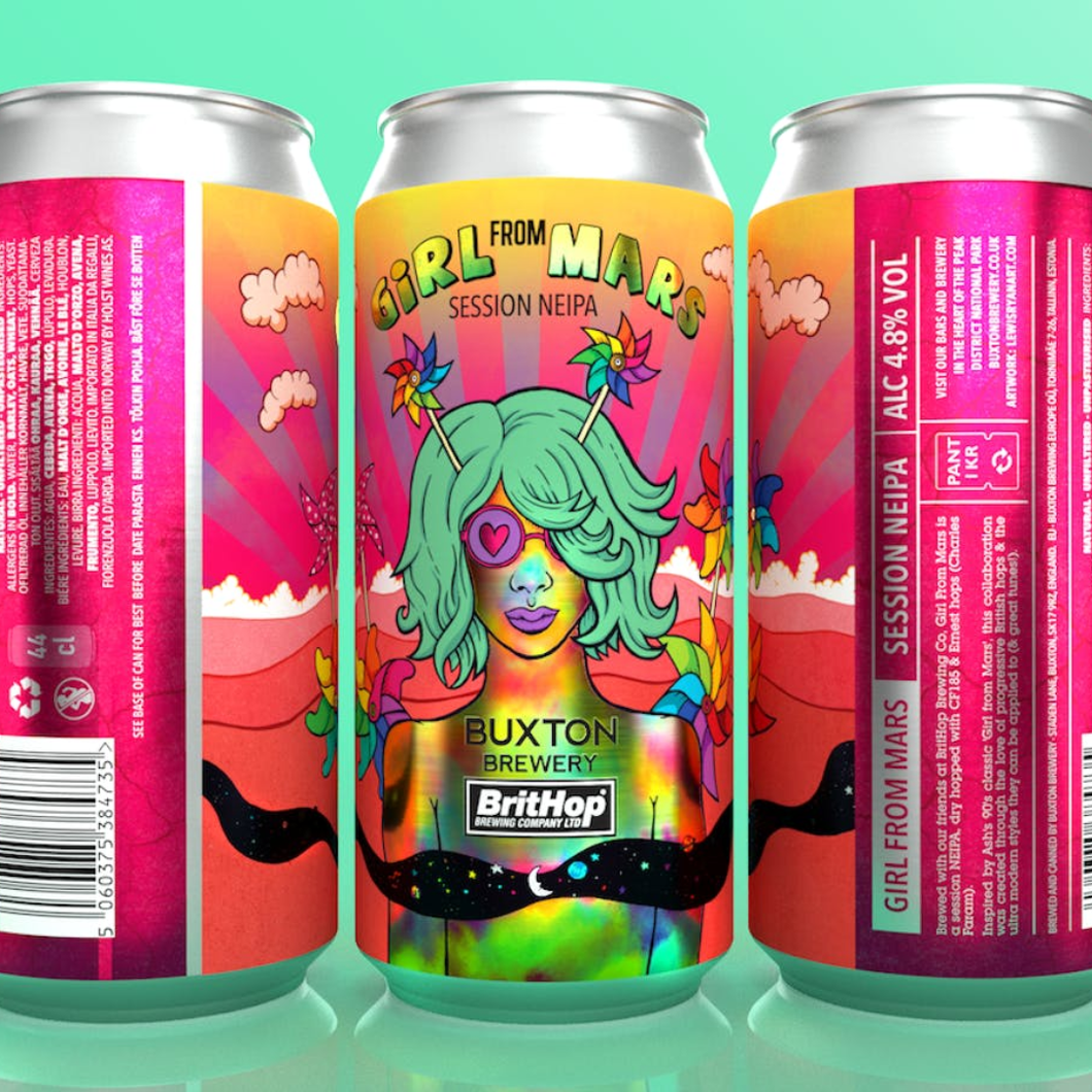 Buxton 'Girl From Mars' Session NEIPA 4.8% 440ml