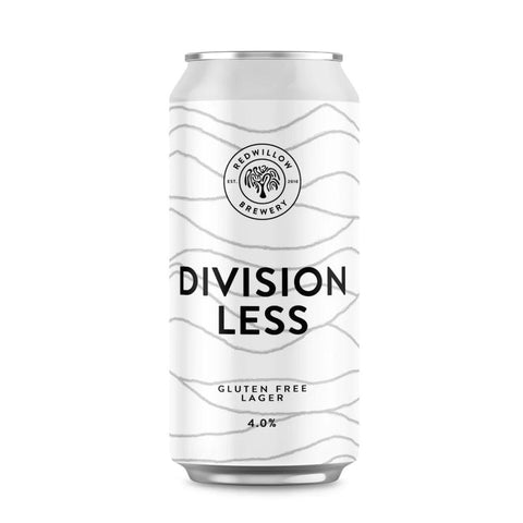 Red Willow 'Divisionless' GF Lager 4% 440ml