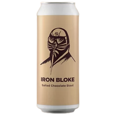 Pomona Island 'Iron Bloke' Salted Caramel Stout 7% 440ml