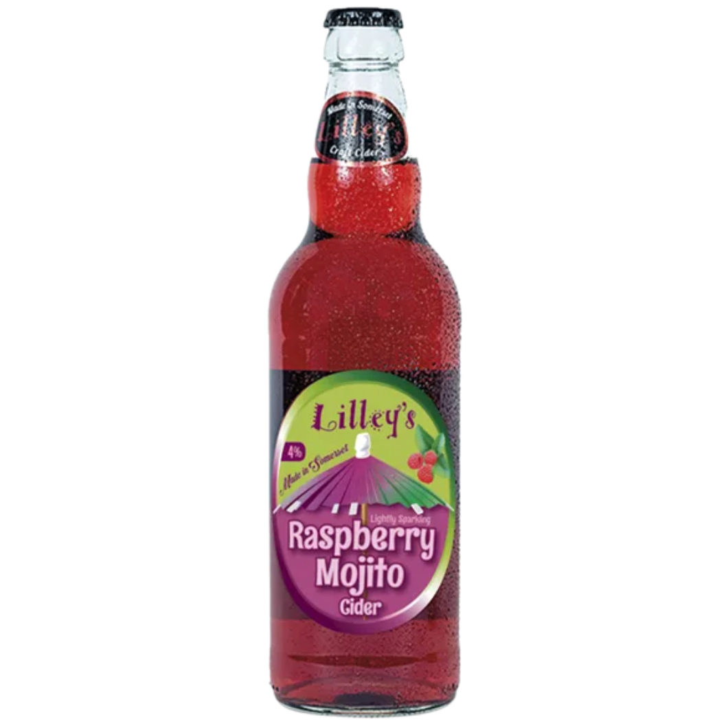 Lilleys Raspberry Mojito Cider 3.4% 500ml
