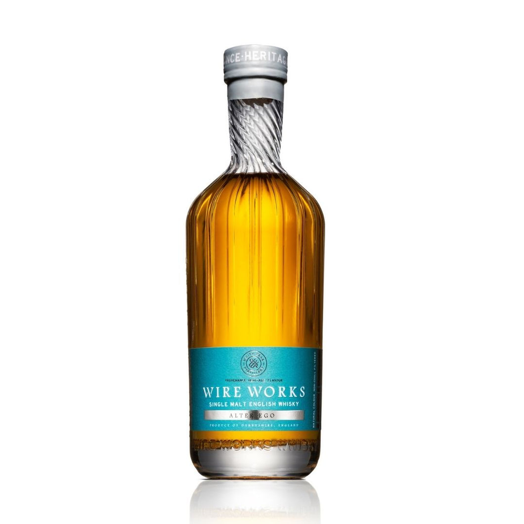 Wire Works 'Alter Ego' Single Malt Derbyshire Whisky 70cl