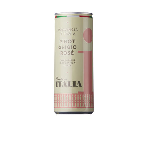 Italia Pinot Grigio Rose Cans 12.5% 25cl