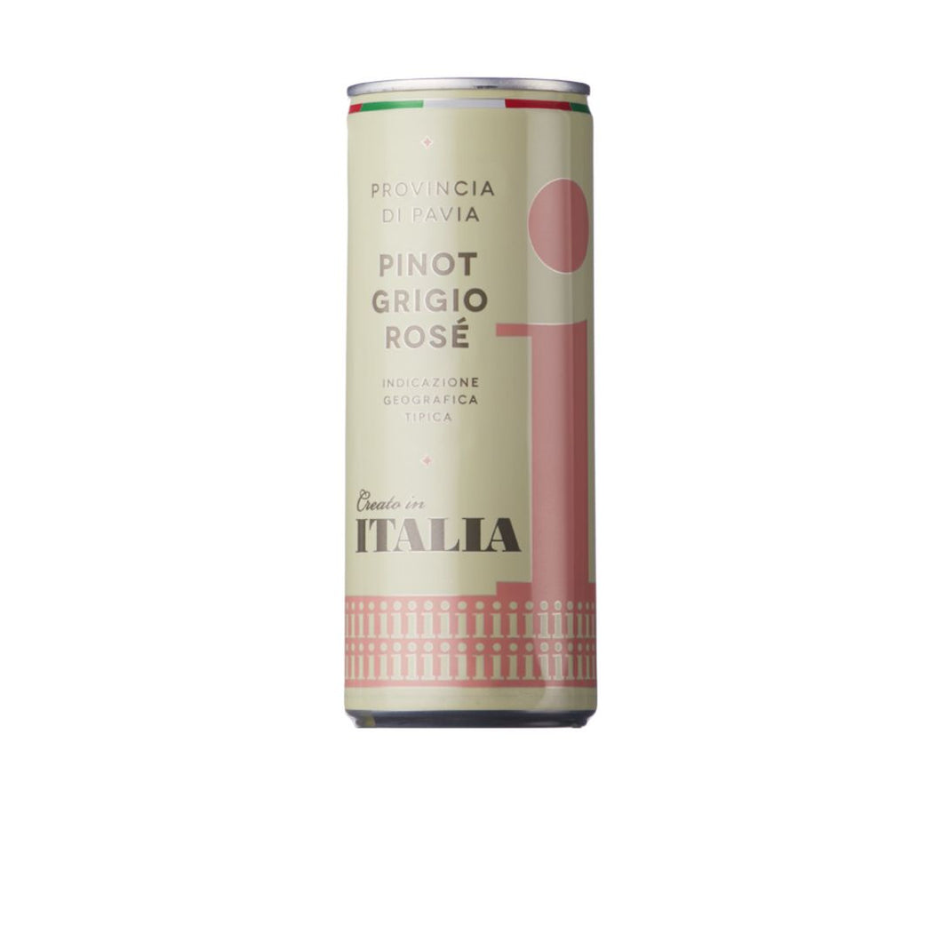 Italia Pinot Grigio Rose Cans 12.5% 25cl