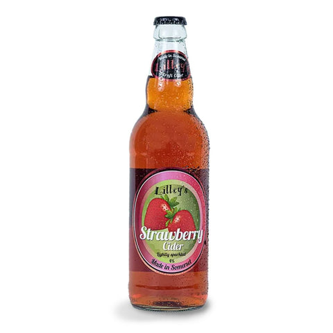 Lilleys Strawberry Cider 4% 500ml