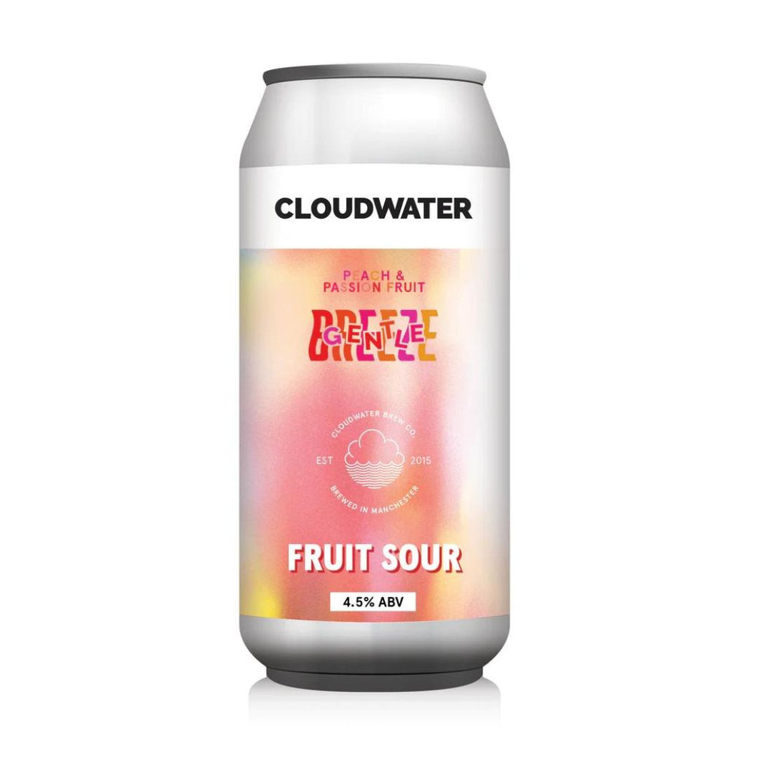 Cloudwater 'Gentle Breeze' Peach & Passionfruit Sour 4.5% 440ml