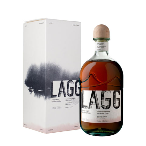 Lagg Corriecravie Sherried Peated Arran Single Malt Whisky 55% 70cl