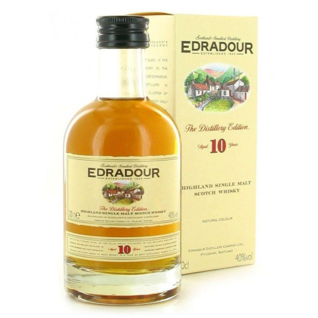 Edradour 10yo Highland Single Malt Whisky 40% 20cl