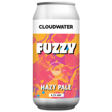 Load image into Gallery viewer, Cloudwater &#39;Fuzzy&#39; Hazy Pale 4.2% 440ml
