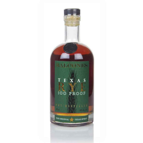 Balcones Rye 100 Texas Rye Whisky 50% abv 70cl