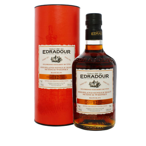 Edradour 12yo Cask Strength Sherry Cask Batch #7 59% 70cl