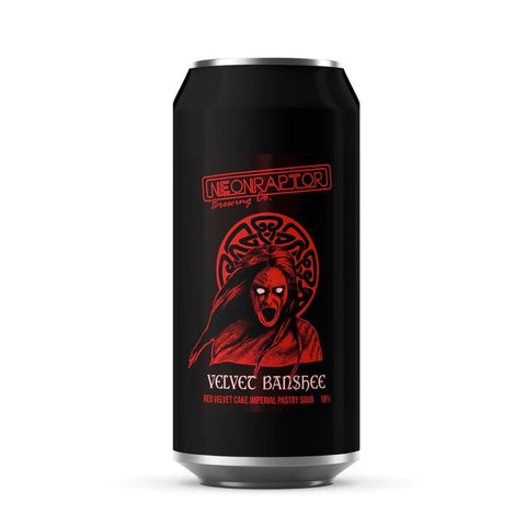 Neon Raptor 'Velvet Banshee' Red Velvet Cake Sour 10% 440ml