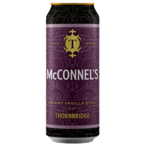 Thornbridge McConnel's Creamy Vanilla Stout 5% 440ml