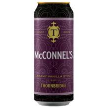 Load image into Gallery viewer, Thornbridge McConnel&#39;s Creamy Vanilla Stout 5% 440ml
