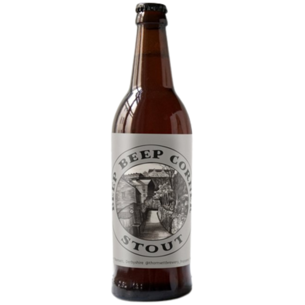 Thornsett 'Beep Beep Corner' Stout 5% 500ml