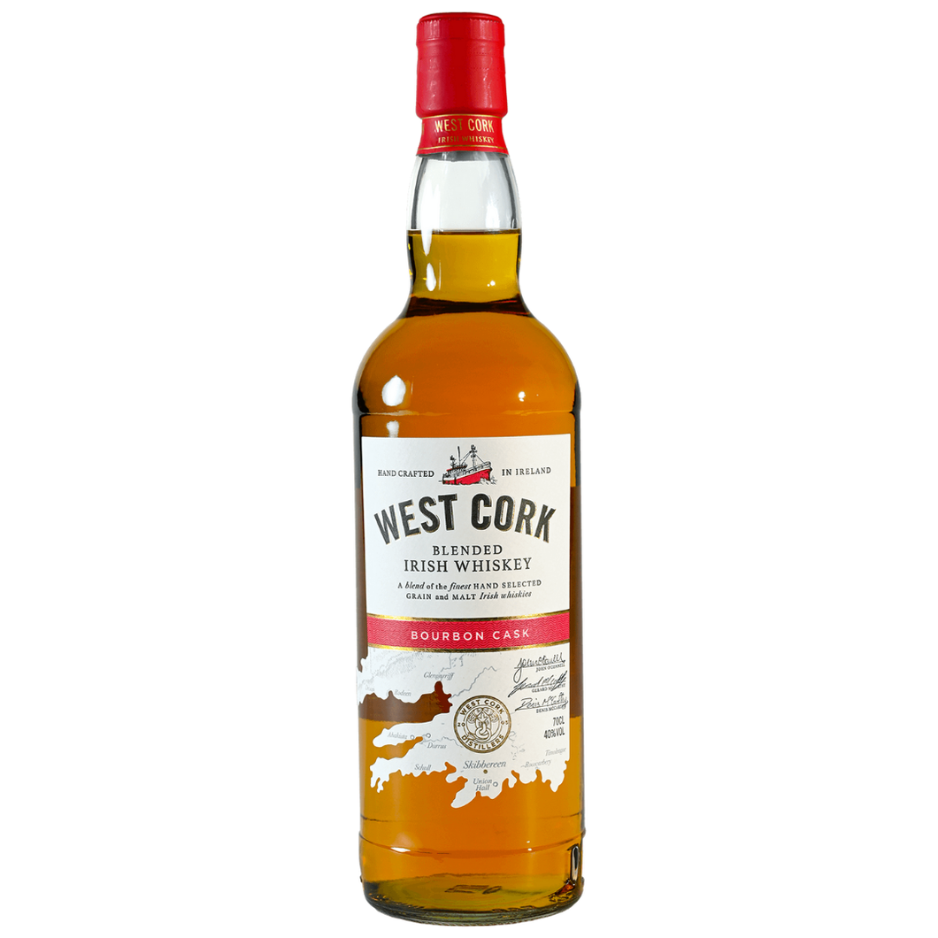 West Cork Irish Whiskey Bourbon Cask 70cl