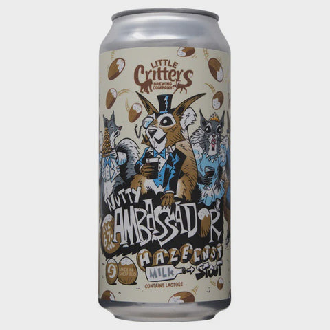 Little Crittes 'Nutty Ambassador' Hazelnut Stout 6% 440ml