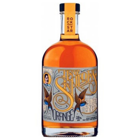 Two Swallows Orange and Ginger Rum 38% 50cl